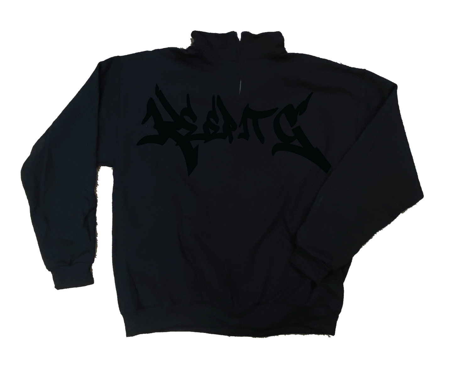 BLACKONBLACK QUARTER ZIP