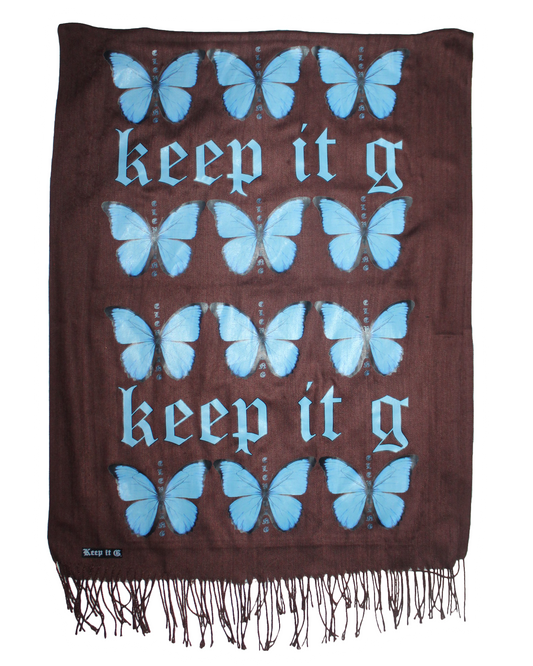 ELEVATING BROWN SCARF